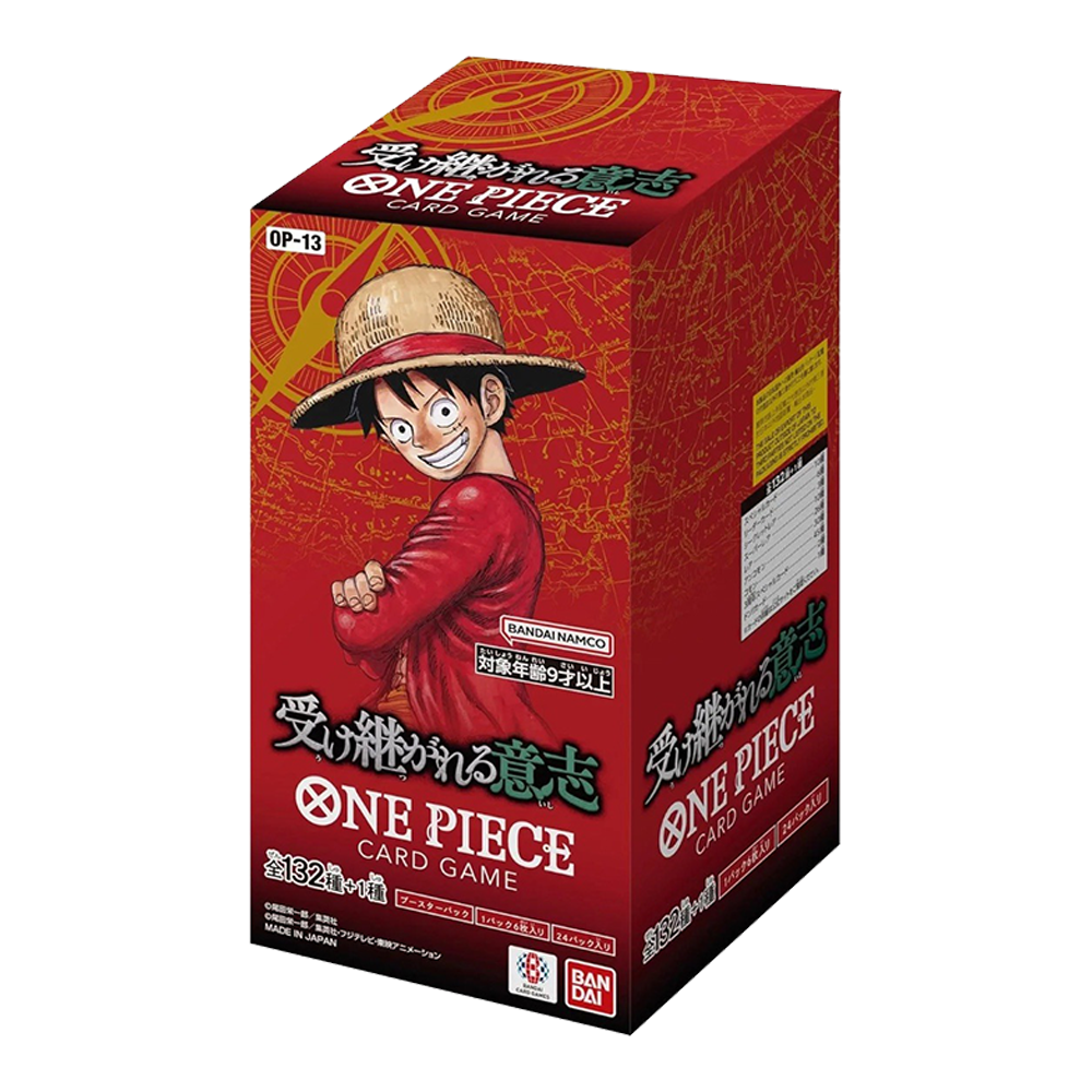 One Piece Card Game - OP13 Carrying on his Will Display