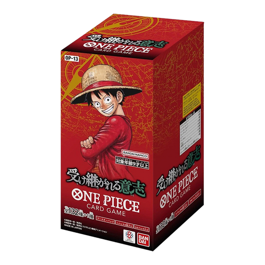 One Piece Card Game - OP13 Carrying on his Will Display