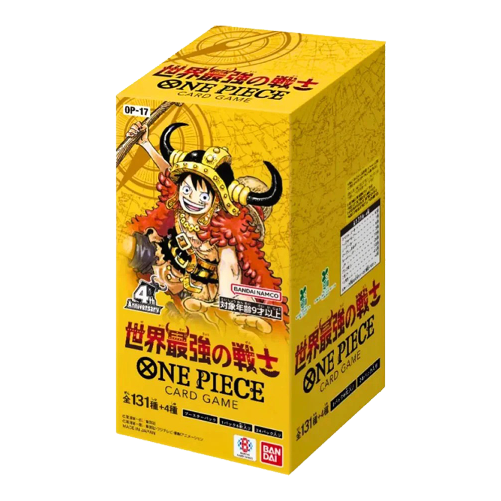 One Piece Card Game - OP17 The World’s Strongest Warriors Display
