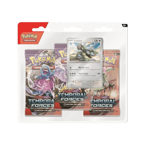 Pokémon Scarlet & Violet Temporal Forces 3-Pack Blister EN – 3 Booster Packs