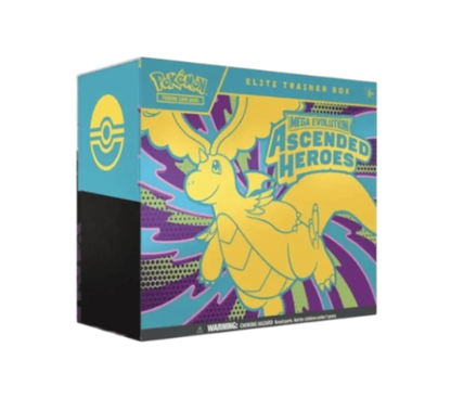 Pokemon Mega Evolution Ascended Heroes Elite Trainer Box EN