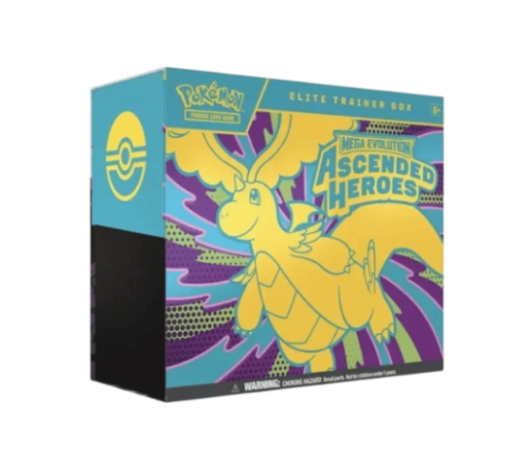 Pokemon Mega Evolution Ascended Heroes Elite Trainer Box EN