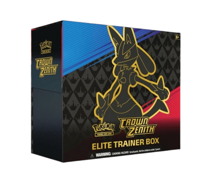 Pokémon Sword & Shield Crown Zenith Elite Trainer Box EN – mit Lucario