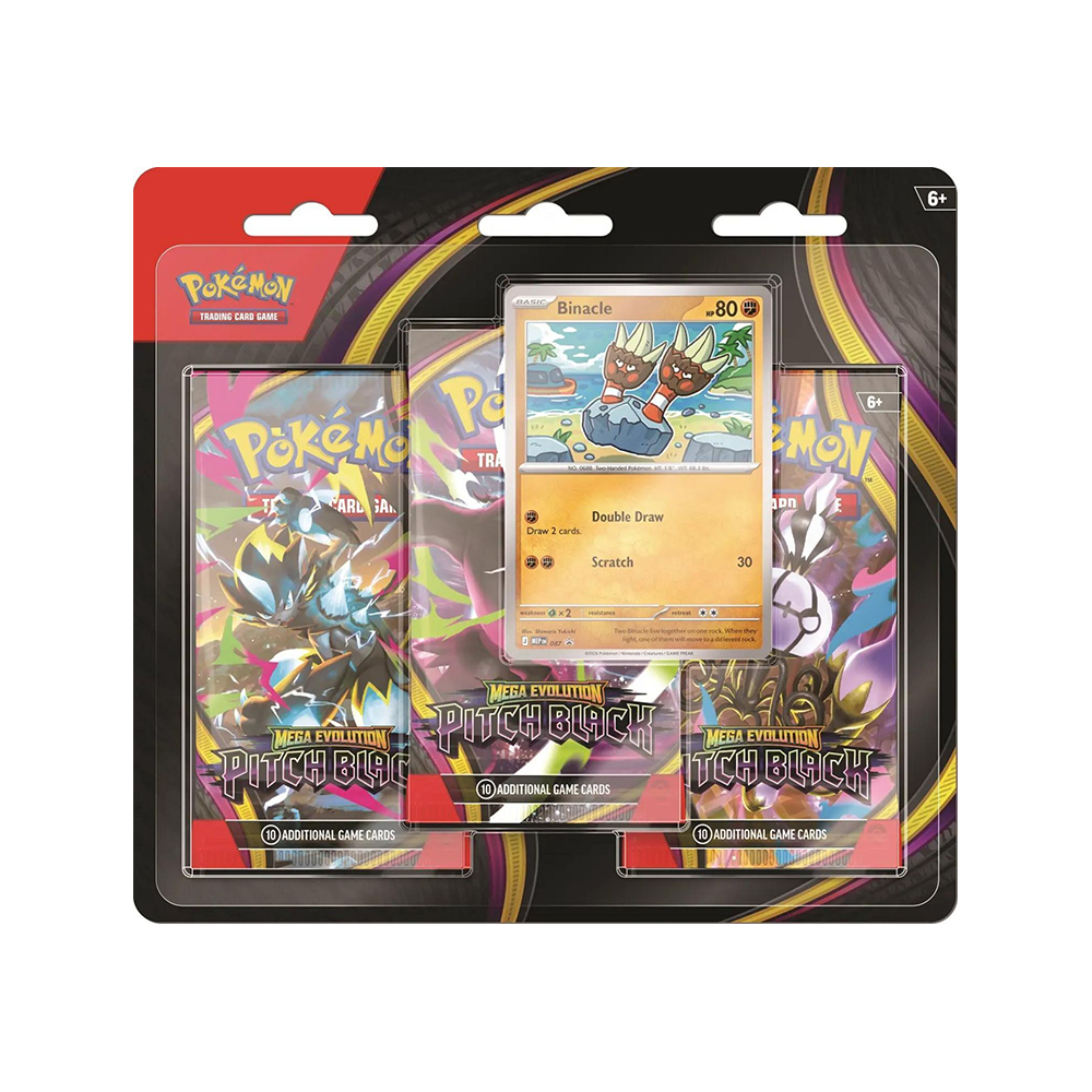 Pokemon Pitch Black 3 Pack Blister