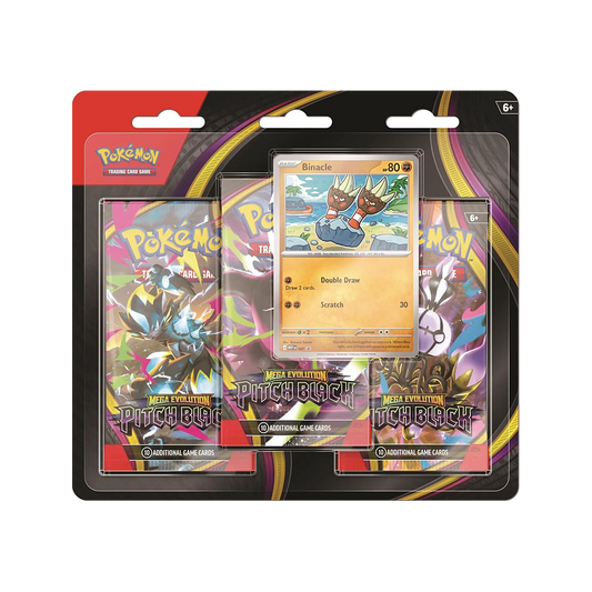 Pokemon Pitch Black 3 Pack Blister