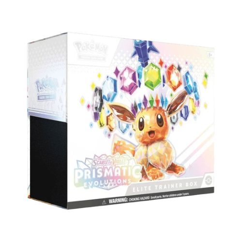 Pokémon Scarlet & Violet Prismatic Evolutions Elite Trainer Box EN – mit Evoli
