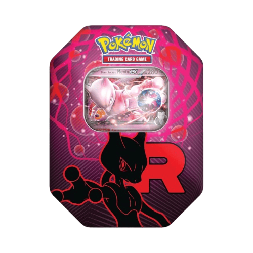 Pokémon Team Rocket's Mewtwo ex Tin Box EN – Scarlet & Violet