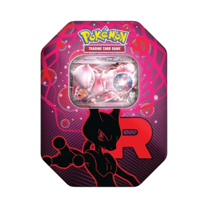 Pokémon Team Rocket's Mewtwo ex Tin Box EN – Scarlet & Violet