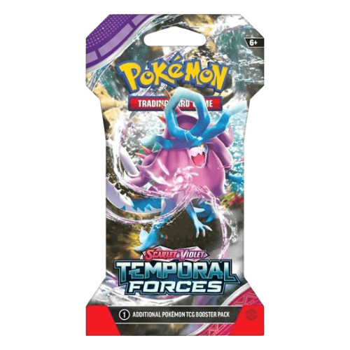 Pokémon Scarlet & Violet Temporal Forces Blister Pack EN – 3 Booster Packs