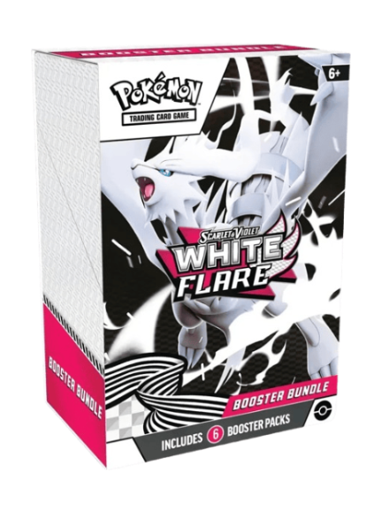 Pokémon Scarlet & Violet White Flare Booster Bundle EN – 6 Booster Packs